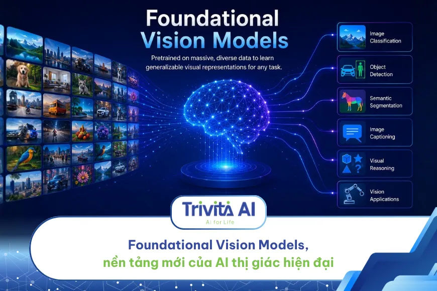Foundational Vision Models, nền tảng mới của AI thị giác hiện đại