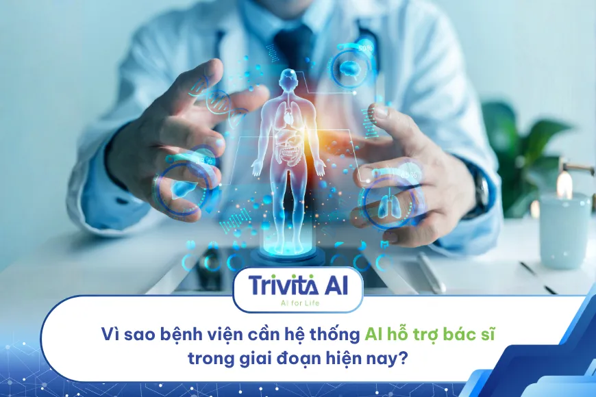 Vì sao bệnh viện cần hệ thống AI hỗ trợ bác sĩ trong giai đoạn hiện nay?