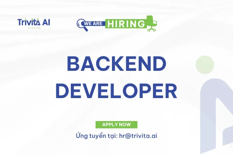 Tuyển dụng BACKEND DEVELOPER
