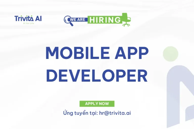 Tuyển dụng MOBILE APP DEVELOPER
