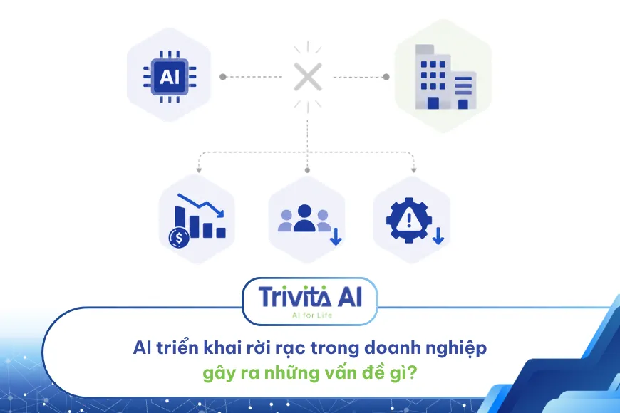 AI triển khai rời rạc trong doanh nghiệp gây ra những vấn đề gì?
