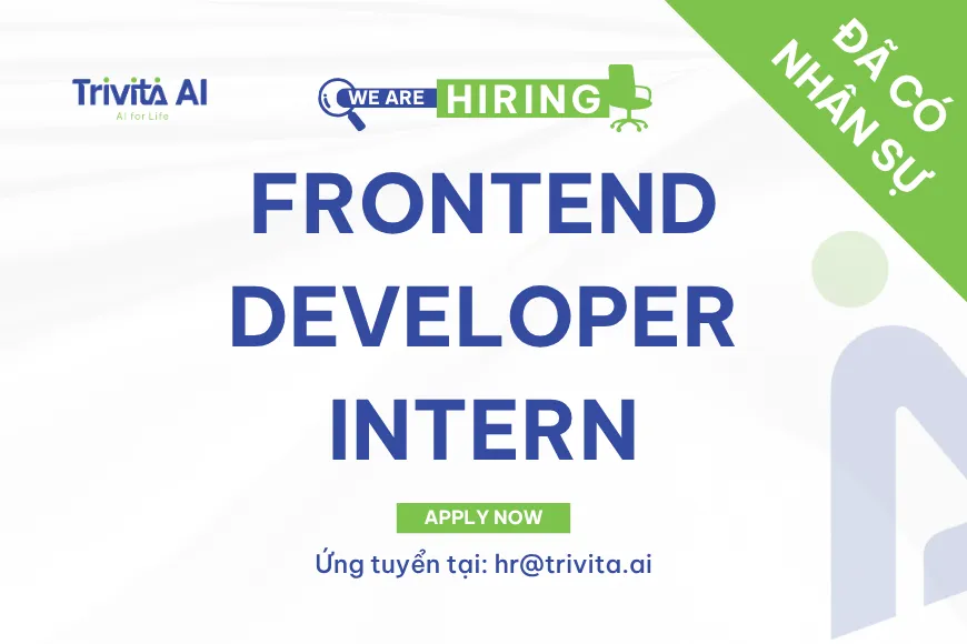 Frontend Developer Intern (Đã có nhân sự)